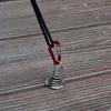 Octopuses Wind Rope Fixing Buckle Deck Anchors Peg Tent Nails Wind Rope Anchors with Spring Fixing Buckle Enduring