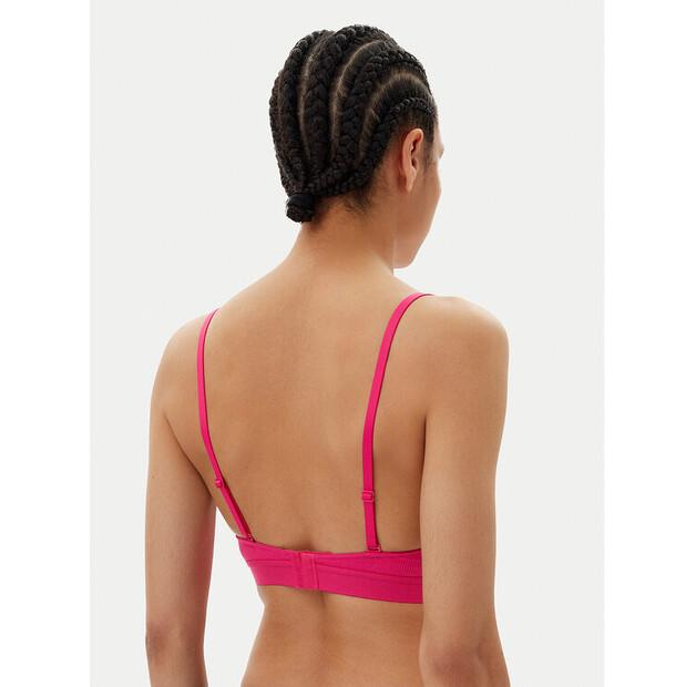 HUGO Triangle Padded Rib Wirefree Bra