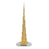 Burj Khalifa Metal Souvenir Model - Dubai Tower Architectural Ornament