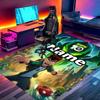 Custom Name Personalized Ben 10 Cartoon Print Carpet, Versatile Home Decor Rug, for Playroom, Apartment, Balcony, Entryway, Hallway Gift
