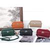 Leather casual women's clutch bag new fashion versatile multi-compartment shoulder messenger bag large capacity mobile phone bag women