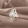 Sky Blue Topaz Gemstone Ring, Handmade Gorgeous Jewelry, 925 Solid Sterling Silver Jewelry, Bohemian Ring For Wedding Gift
