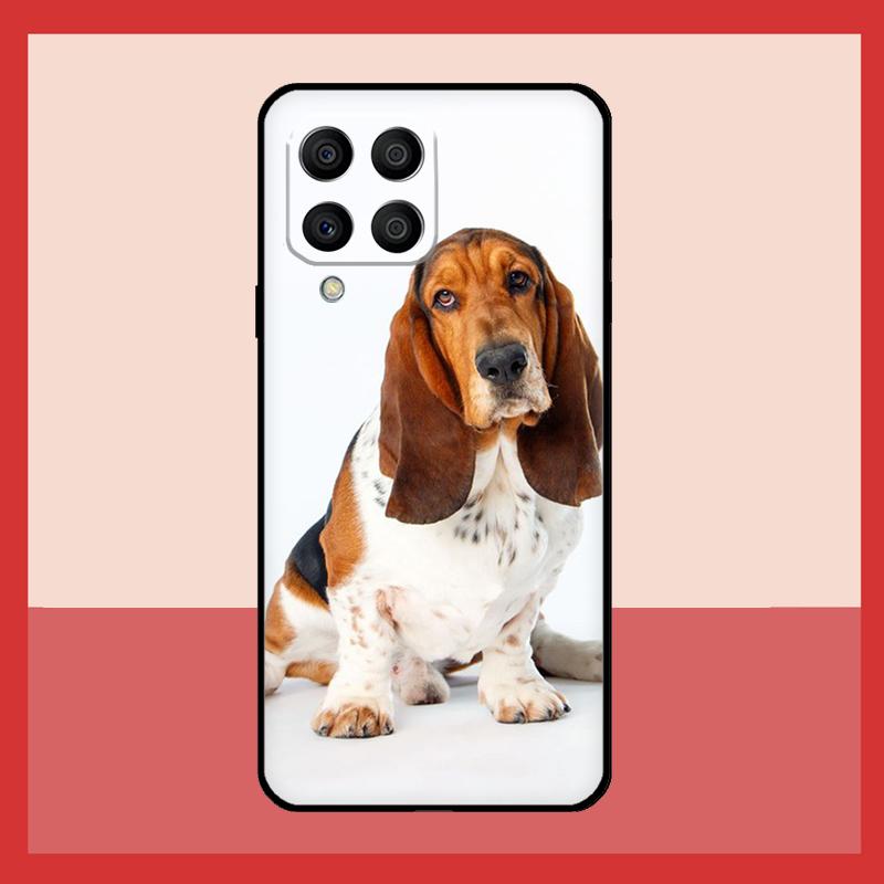 

Basset Hound Dog Case For Samsung Galaxy M56 M12 M06 M32 M52 M35 M55 M15 M11 M13 M14 M16 M36 M31 M53 M34 M54 Samsung M21