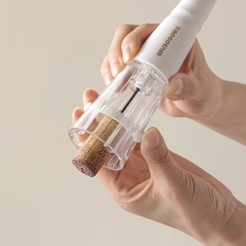 Air Pressure Wine Bottle Opener Labor Saving Manual Wine Cork Remover Portable Household Bar Wine Accessory Tool for Women