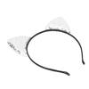 Reversible Sequin Cat Ears Headband Shiny Cat Ear Hair Hoops Women S Kitty Hair Accessories