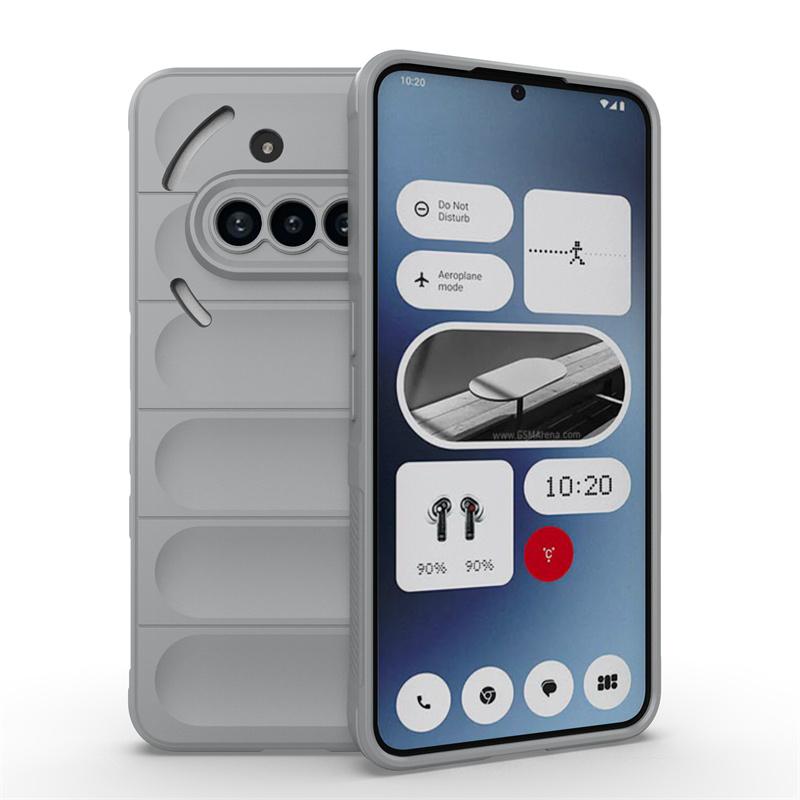 Skin Feeling Flexible Silicone Case for Nothing Phone 3a Protective Cover For Shockproof Fundas Coque