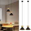 Pendant Lamp - NETTLIFE - Ø25cm 2 Lamps - Black - Metal - E27 for Dining Room