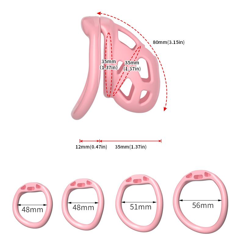 Men Silicone Chastity Cage Cock Lock Penis Ring Sex Toys For Sissy Men Stretcher BDSM Gay Erotic Urethral Device Adult Sex Toys