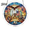 Decorative Sun Catcher For Home 4th of July Acrylic Puzzle Suncatcher Patriotic Window Hanging Ornament 250th Anniversary Decoration America Jigsaw