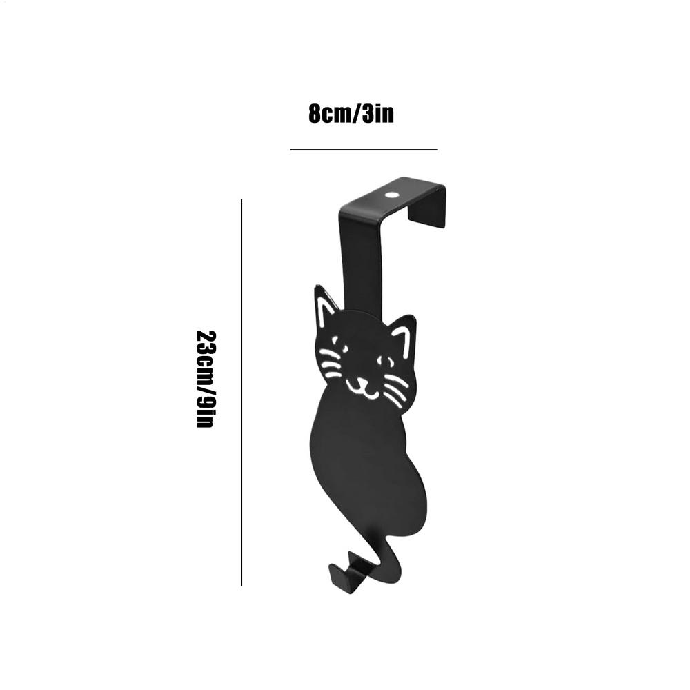 

Over The Door Hooks No Drill Space-Saving Coat Holder Towel Hanger for Bathroom for Clothes Bags Jacket Bedroom Closet Kitchen