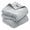 Hiorie (Hiorie) Imabari Towel Certified Bath Towel, Cotton Bud Design, Made In Japan, 100% Cotton, Set of 2, Gray