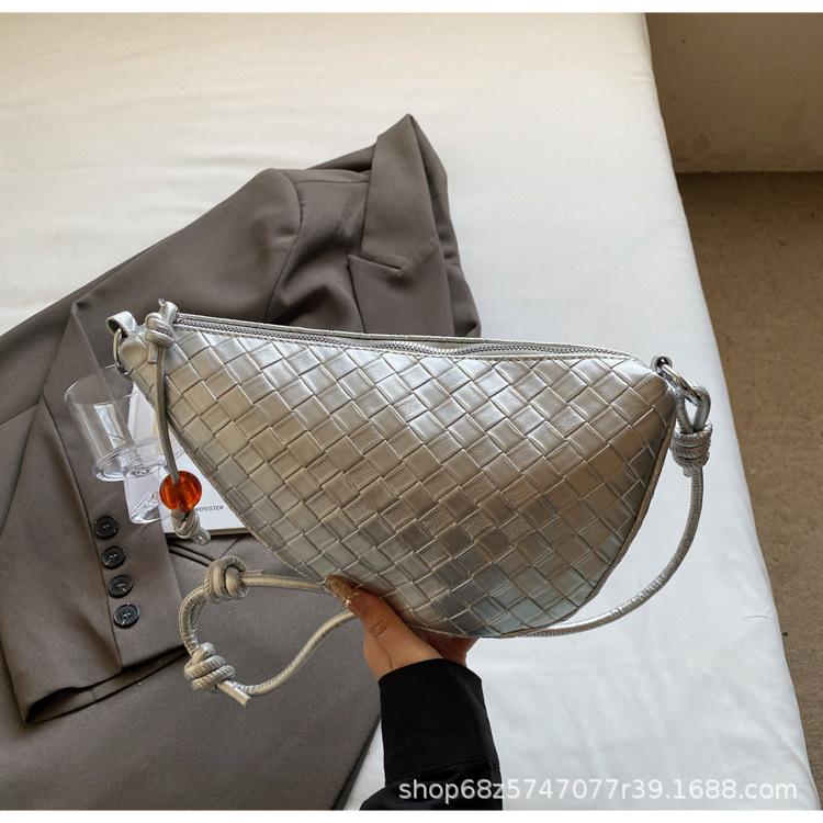 Dumpling Bag Fashion New 2025 Bag Bag Women's Armpit Cute Trendy Retro Knitted Niche Casual Crossbody Bag