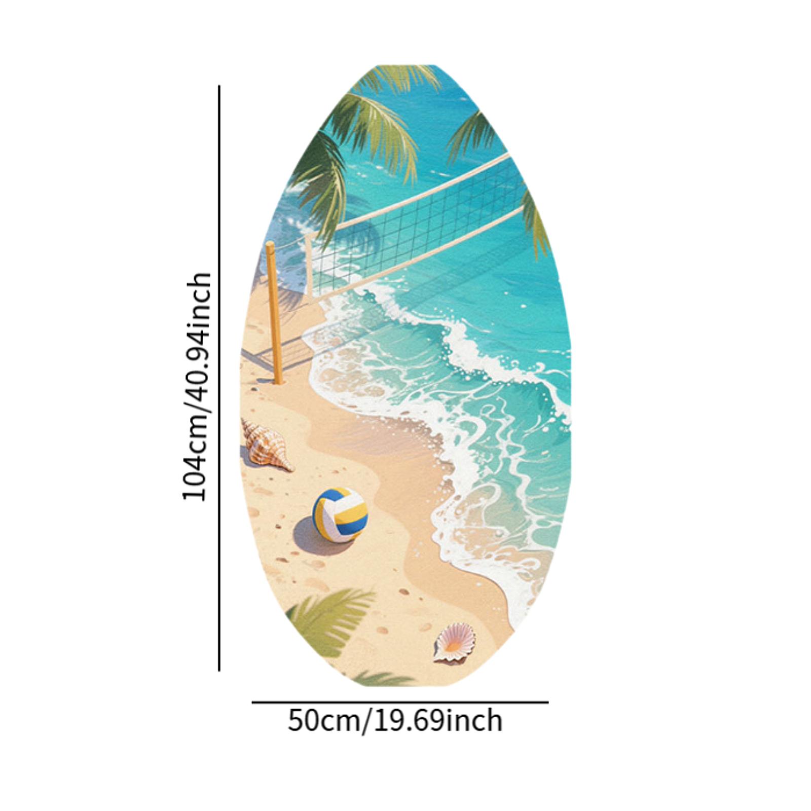 

Деревянный скимборд 30/41 дюйм для начинающих детей, легкий бодиборд с глянцевым покрытием для катания по мелководью и на пляже