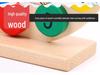 Montessori Educational Clock: Early Learning Math and Number Recognition Toy for Children