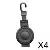 Car Seat Headrest Hook Multifunctional Foldable Backseat Organizer Durable ABS Phone Stand Water Cup Holder for Cars