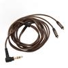 Low Loss Earphone Replacement Cable Flexible Plug and Play 3.5mm Headphone Sound Cable 3.9ft 3.5mm for Vjjb N1 Headphones