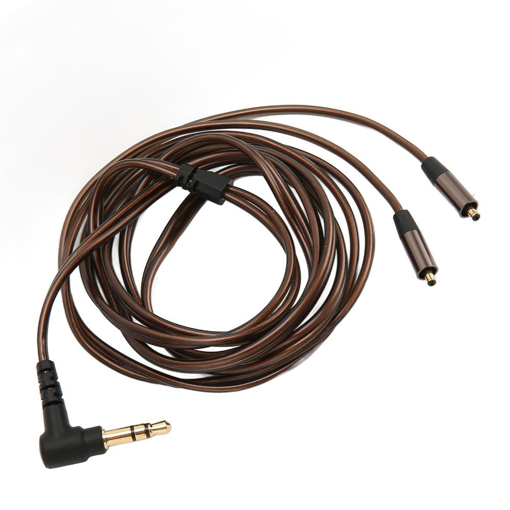 Low Loss Earphone Replacement Cable Flexible Plug and Play 3.5mm Headphone Sound Cable 3.9ft 3.5mm for Vjjb N1 Headphones