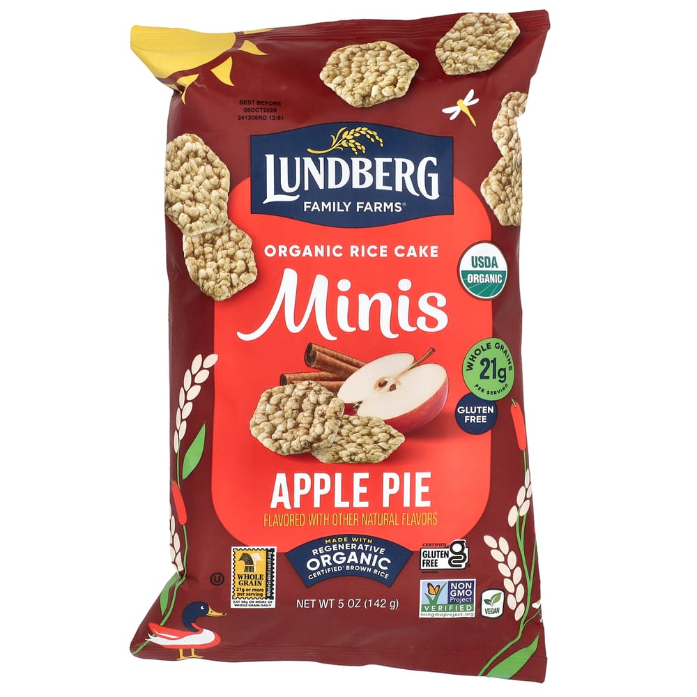 iHerb Rice Cake Mini Apple Pie 142g (5oz)