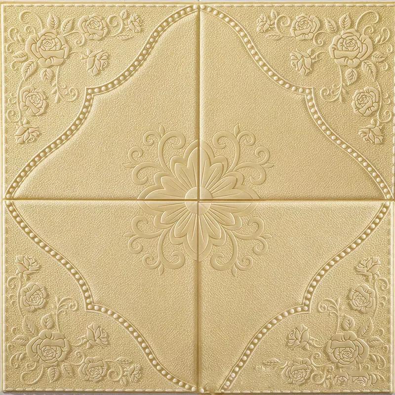 

1-10 шт. 70см*70см Современные Бумажные Потолочные Декоративные Водонепроницаемые Влагостойкие Защищенные от плесени Настенные Самоклеящиеся 3D Фон для Спальни 1pcs 70cmX70cm