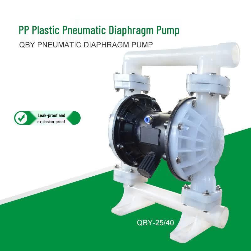 QBY/K PP Pneumatic Diaphragm Chemical Pump
