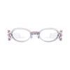 Gentle Monster Bijou De 02 Silver Clear Unisex Eyewear
