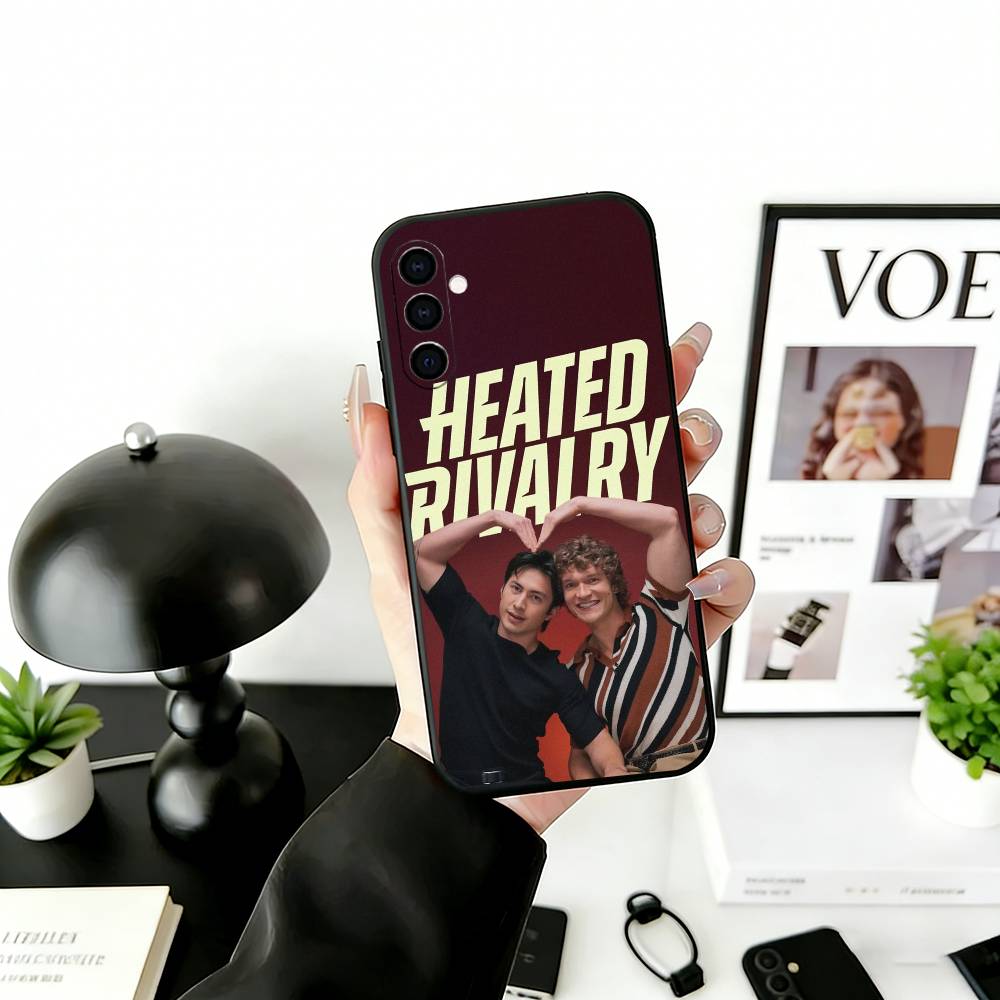 H-Heated R-Rivalry R-Russia C-Canada Phone Case For Samsung Galaxy A73,A72,A71,A70,A53,A52,A51,Others Soft Black Cover