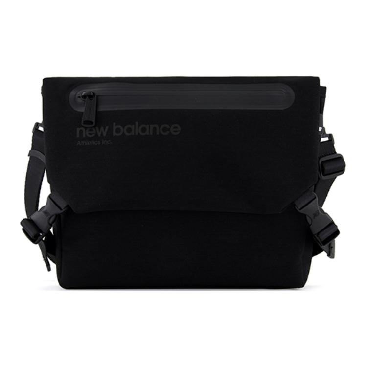 New New Balance Fabric Shoulder Bag Crossbody Bag Regular Unisex Black LAB42417BK