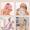Adjustable Women's Spa Facial Headband, Shower & Makeup Hair Tie Suitable for Washing Face, Soft Towel & Hair Styling Accessory Accessories