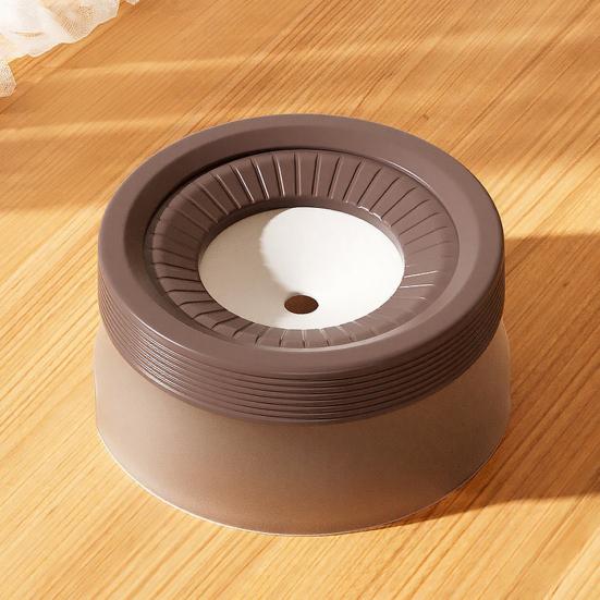 Pomalý dávkovač vody pro psy 1200 ml 600 ml Miska na vodu pro domácí mazlíčky proti rozlití Design s plovoucím diskem Bez nepořádku Dávkovač vody pro kočky psy