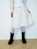 Sukkoleuseji Bermuda Shorts Resembling A Folded Page (Ivory)
