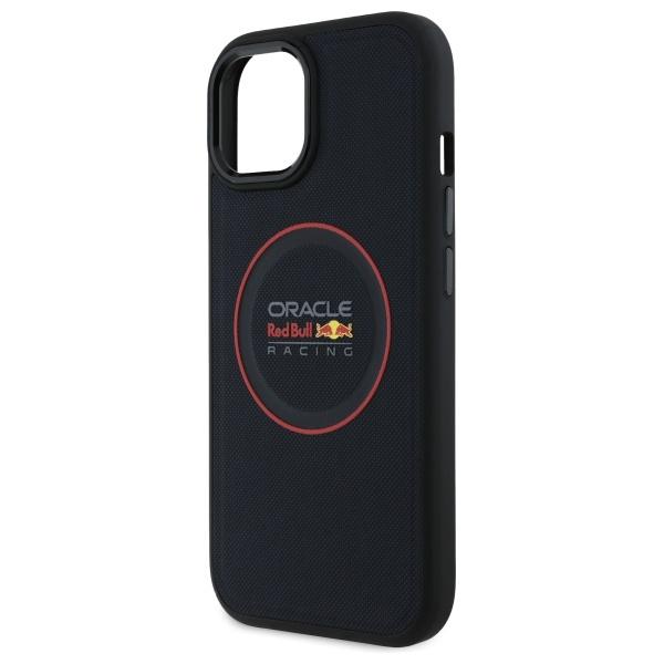 Red Bull Rbhmp15S24Puilvr Iphone 15 6.1 Hartschale Marineblau/Navy Leder Roter Ring Magsafe