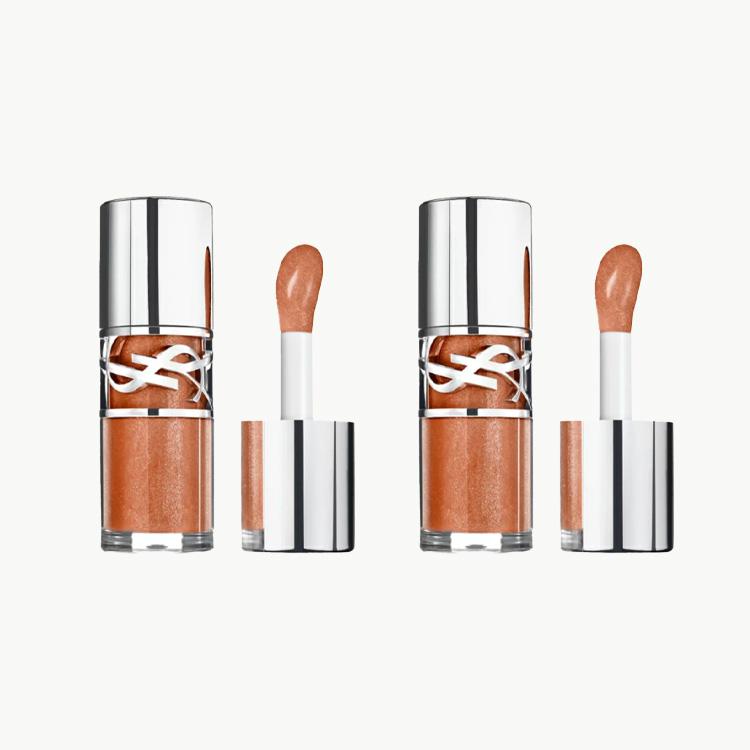 Yves Saint Laurent Масло-блеск для губ Loveshine с эффектом увеличения объема, двойная упаковка 6 мл*2