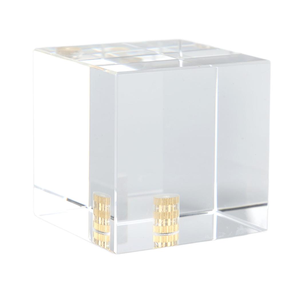 50mm Glass Cube Glass Magic Prism Cube Sun Catcher Photography Prism for Kids Science Office