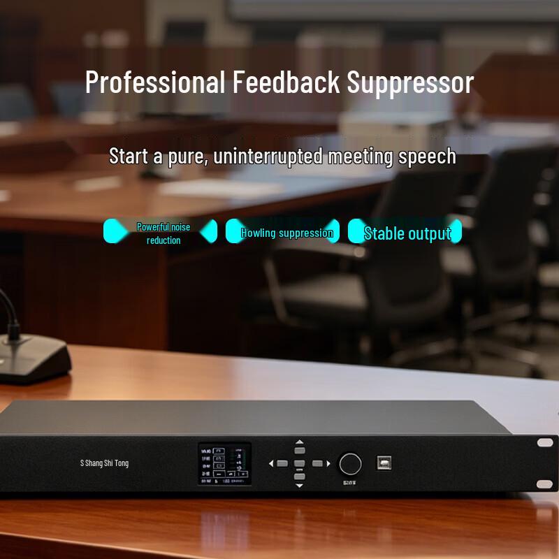 Professional Digital Audio Feedback Suppressor (CN Version)