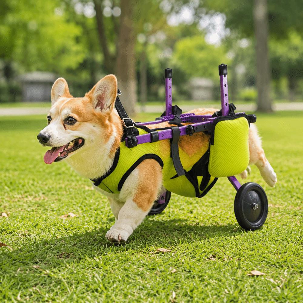 Breathable Dog Wheelchair Adjustable Pet Rehabilitation Walking Aids  Injury Recovery