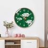 14 Zoll 35cm Haus Minimalistisch Leise Modisch Uhr Kreativ Schlafzimmer Dekoration Personalisiert Leichter Luxus Wanduhr