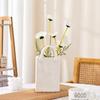 Nordic Creative Shopping Basket ceramic mini Vase Bag Decoration Simple Dried Flower Arrangement Vases Table Decor mini pots Art