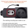 Stainless Steel Car Diesel Parking Heater Exhaust Pipe With Mounting Plate Bracket Auto Air Heater Base Bracket Accessories