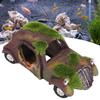 Resina Vintage Flocado Coche Acuario Pecera Adorno Decoración de Paisaje DecoraciónFlocado Vintage