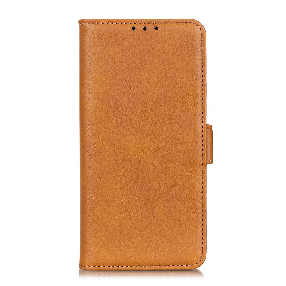 For Samsung Galaxy A57 5G Case Stand Cowhide Texture PU Leather Phone Cover