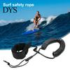 Elastic Traction Surfboard Leash Coiled SUP Paddle Board Stay On Flexible Control Rope Ankle Strap Legrope for Paddleboard Shortboard