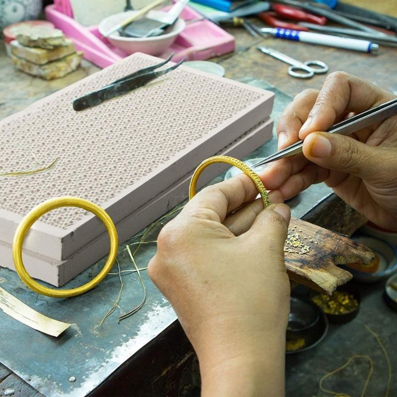 Quarzplatte, hitzebeständig, für die Schmuckherstellung, Löt- und Schweißblock, Wabenplatten-Reparaturwerkzeug, Ausrüstungszubehör