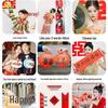Chinese-Style Wedding Morning Robe: Bride's Photo Prop with Double Happiness Decor