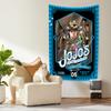 Anime JoJos Bizarre Adventure Tapestry Funny Comic Room Decor Wall Hanging Carpets Dormitory Bedroom Background Cloth