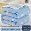 Premium A-grade Pure Cotton 6-Layer Gauze Comforter & Nap Blanket