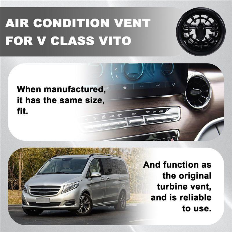 Authentic Dashboard Air Condition Vent A/C Outlet Turbo Interior 4478308502 For Mercedes Benz V Class W447 Vito EQV Valente 2024