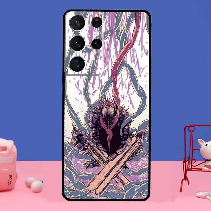 Chainsaw Man Horror Anime pentru Samsung Galaxy S20 FE S21 Ultra Note 20 S8 S9 S10 Note 10 Plus S22 Ultra Husă