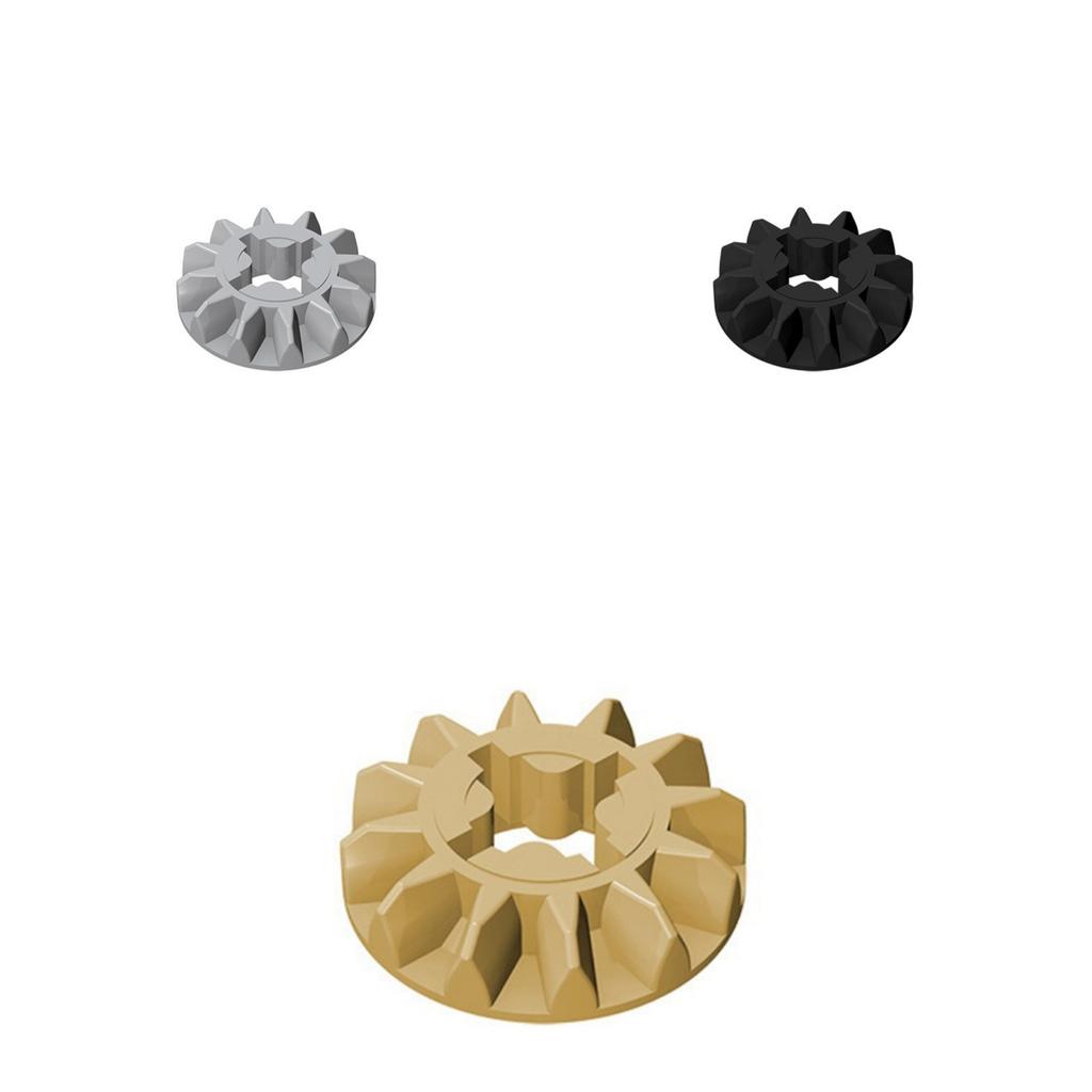 10PCS 6589 Technical Gear 12 Tooth Bevel Construction Bricks Moc Accessories Works With featuring Brick DO IT YOURSELF Spare Parts Toy