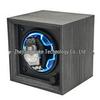 In Stock Snake Skin Leather 3-Slot Automatic Watch Winder with Lid and 3 Storage Compartments, 5-Speed.