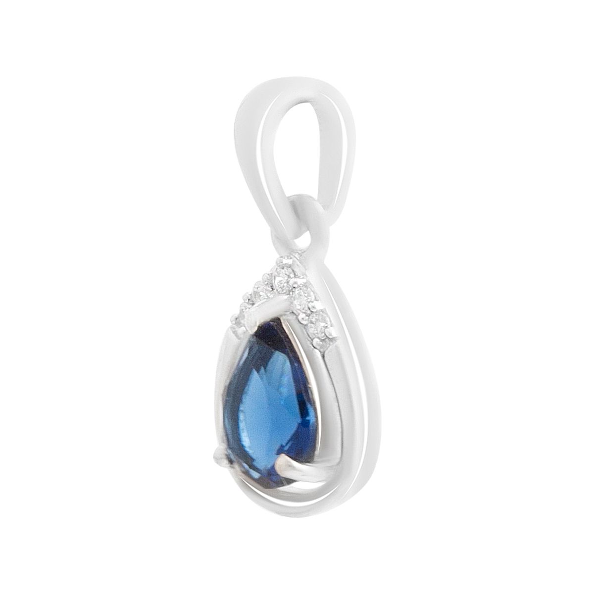 

Silver pendant with nano sapphire 0.58ct (2188971)